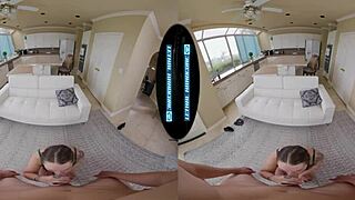 Curvy Redhead Teen Babysitter Chloe Marie Convinces Hire