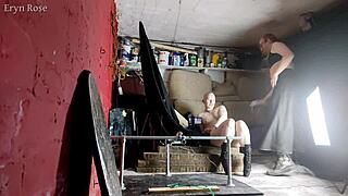 Is Eryn ready for her first time on the one bar prison behind the scenes?