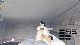 Slutty Roblox Girl Gets Fucked.