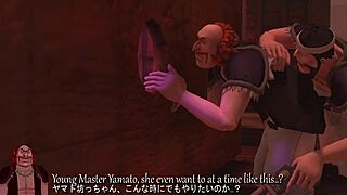 I start my small adventure with Yamato and Onami at the gloryhole