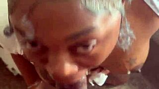 super head, deepthroat choking and cum in mouth