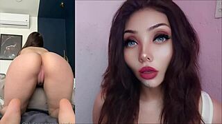 Karely Ruiz and her friend Gigi share their first lesbian scene together