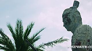 Marica Chanelle Tit Fucks And Enjoys Anal Fun Ending In Facial