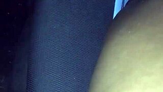 kissesxxx plays with cucumber outdoors