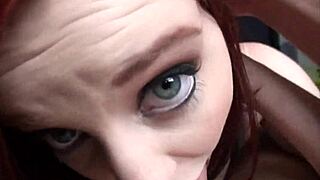 super hot redhead amateur dives into anal fuck fest ginger maxx