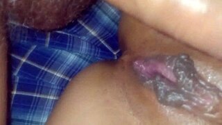 She Comes Home Late From School And I Have To Punish Her