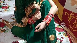 Does Newly Married Indian Bhabhi Fuck Dever in Bedroom?