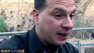 seductive teen babe, you riding that cock outdoors so good