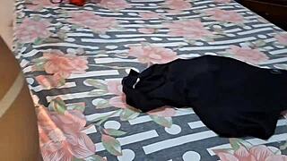 I, the redhead with big pussy, fuck my channel follower passionately