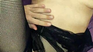 husband watches passionate milf wife take control in anal