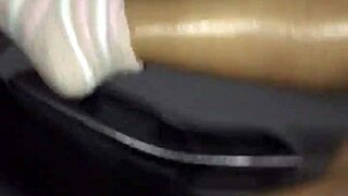 kissesxxx plays with cucumber outdoors