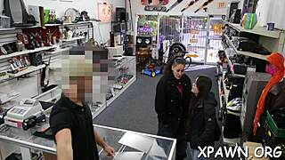 That darling craves constant screwing, even in the shop.