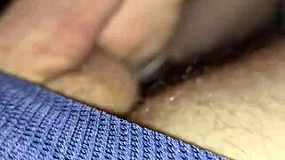 Wife Jerks Blows And Fucks To Cum Covered Asshole