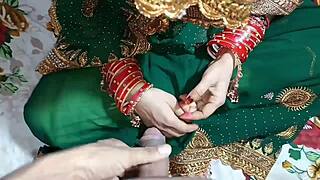 Does Newly Married Indian Bhabhi Fuck Dever in Bedroom?