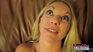 all natural blonde montana craves dick so badly