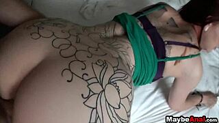 super hot redhead amateur dives into anal fuck fest ginger maxx