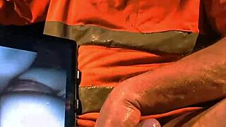 Watching myself engage in rough fucking with an 18-year-old in taboo roleplay