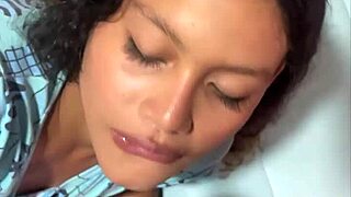 petite girl fucks a black cock and gets covered in cum