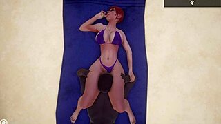 big ass milf serenia fucks first big black dick on beach