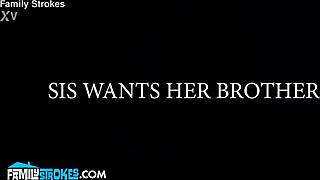 Fingered in the car, Bianca's risky seduction of stepbrother with blowjob and creampie