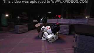 Horny Slut Fucks During Roblox Game