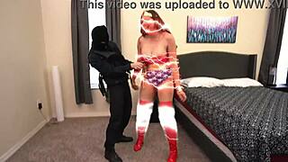 Sadie Holmes as Wonder Woman Gets Robbed of Virtue