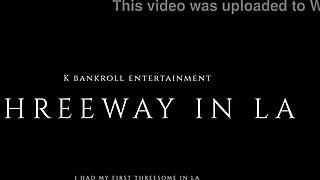 threeway fun happening in la with some intense action