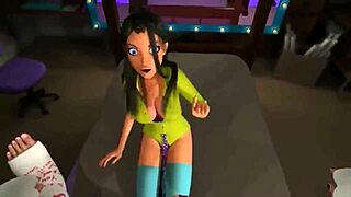 Slutty Teen Girl Loving Huge Cock in Detailed Action