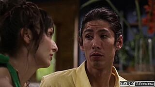 Thats my boy fuck your stepmommys shaved pussy deep and hard!