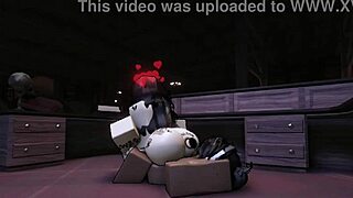 Horny Slut Fucks During Roblox Game