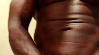 Big black hairy dick worship is amazing