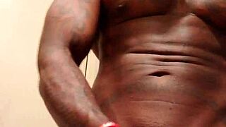 Big black hairy dick worship is amazing
