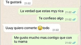 part 2: secretly fucking her on the phone again