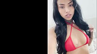 skinny latina in colombian casting tries anal for the first time.