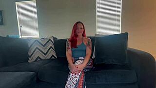 Scarlett peach hits the casting couch hard 😉