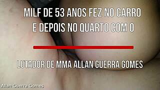 53-year-old grandma had adventures in the car and room with mma fighter allan guerra gomes