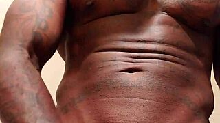 Big black hairy dick worship is amazing