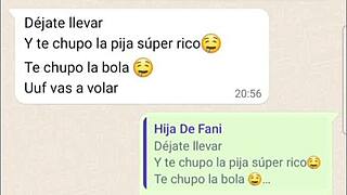 part 2: secretly fucking her on the phone again