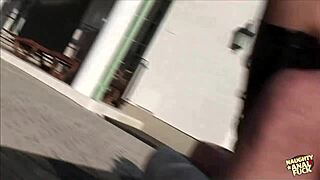 Does Busty Blonde Watch Lucy Belle's Backyard DP And Anal Group Sex?