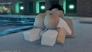 shy girl in pool turns rough? follower fucks her hard in session eleven.