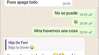 part 2: secretly fucking her on the phone again