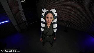 Vr Ahsoka Blows and Rides Anakin's Huge Cock in Star Wars Cosplay Parody Pt 1