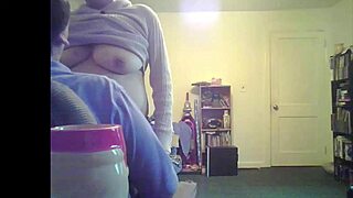 Lori's Massive Titties Bounce Wild in Living Room Milf Show!