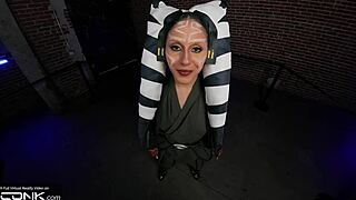 Vr Ahsoka Blows and Rides Anakin's Huge Cock in Star Wars Cosplay Parody Pt 1