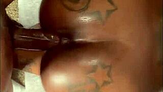 Amateur Bbc Stretches Big Ass to Face in Sloppy Anal Pounding