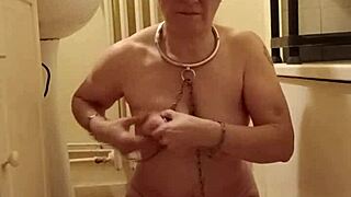 Bent MILF Slave Whore Spanked Hard in Humiliating Auto Session