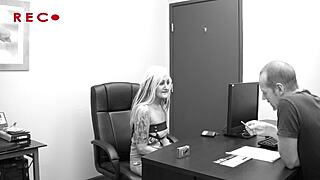 lana chugs chriss monster cock in rough 1on1 cowgirl doggystyle pussy pounding with big tits bouncing