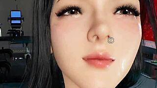 Juzi Delivers Intense Handjob in 3D Anime