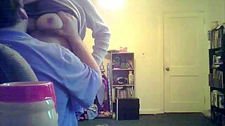 Lori's Massive Titties Bounce Wild in Living Room Milf Show!