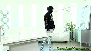 Alluring Big Tits Asian Masseuse Fucks Client Hard In Nuru Massage Session